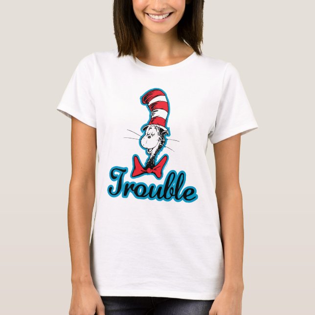 Dr. Seuss | Katze im Hutproblem T-Shirt (Vorderseite)