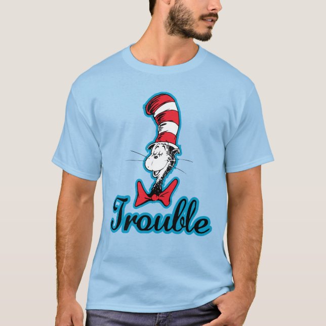 Dr. Seuss | Katze im Hutproblem T-Shirt (Vorderseite)
