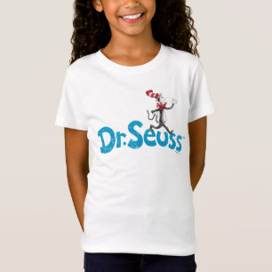 Dr. Seuss Katze im Vintagen Hutlogo T-Shirt
