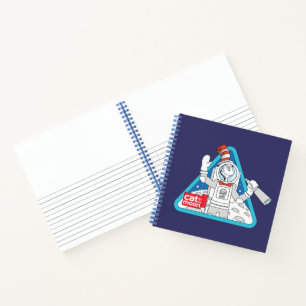 Dr. Seuss   Katze im Weltraum im Mond Notizbuch