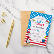 Dr. Seuss - Katze in der Hat Baby Dusche