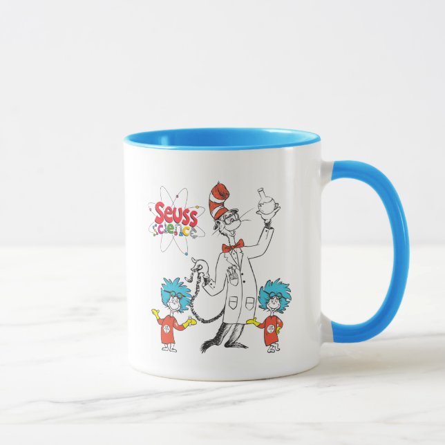 Dr. Seuss | Katze in der Hat Seuss Science Tasse (Rechts)
