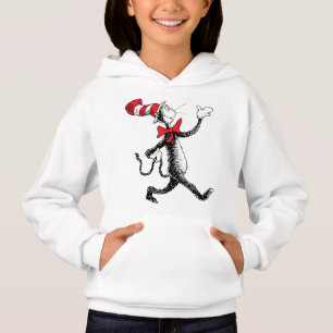 Dr. Seuss Katze in der Hutkatze Hoodie