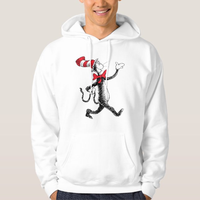 Dr. Seuss | Katze in der Hutkatze Hoodie (Vorderseite)