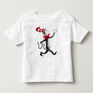 Dr. Seuss   Katze in der Hutkatze Kleinkind T-shirt