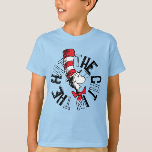 Dr. Seuss   Katze in der Hutrunde Art T-Shirt
