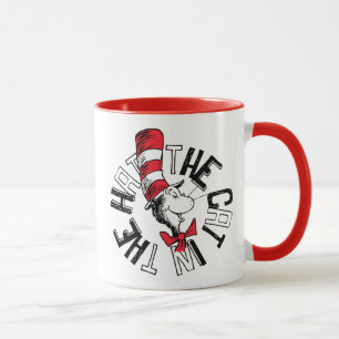 Dr. Seuss   Katze in der Hutrunde Art Tasse