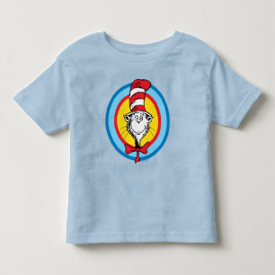Dr. Seuss   Katze mit Hut Kopf Grafik Kleinkind T-shirt