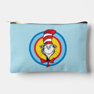Dr. Seuss   Katze mit Hut Kopf Grafik Zubehörtasche
