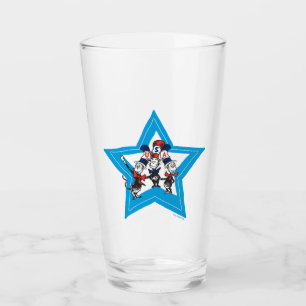 Dr. Seuss Kleine Katzen USA Hüte Grafik Glas
