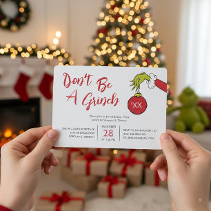 Dr. Seuss Lass dich nicht vom Grinch deine Weihn