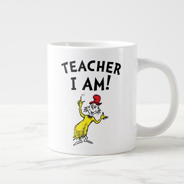 Dr. Seuss | Lehrer Ich bin! Jumbo-Tasse (Rechts)