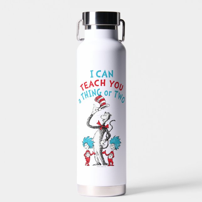 Dr. Seuss | Lehrer Ich kann dir etwas beibringen Trinkflasche (Vorne)