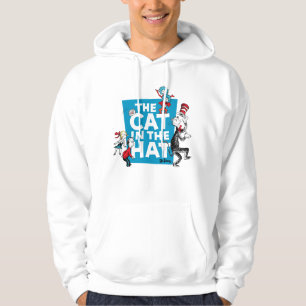 Dr. Seuss Logo der Katze im Hut - Figuren Hoodie