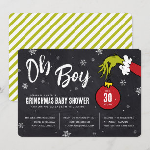 Dr. Seuss   Oh Boy Grinch Baby Showdusche