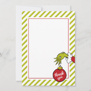 Dr. Seuss Oh Boy Grinch Babyparty Dankeschön Dankeskarte