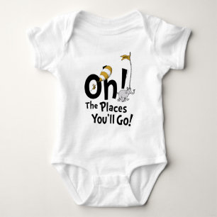 Dr. Seuss Oh, die Orte, an denen du sein wirst! Baby Strampler