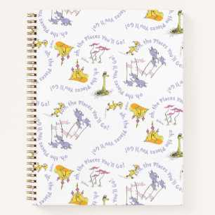 Dr. Seuss "Oh, die Orte, an denen du sein wirst!" Notizbuch