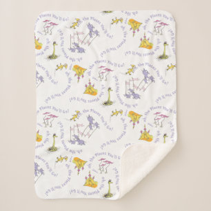 Dr. Seuss "Oh, die Orte, an denen du sein wirst!" Sherpadecke