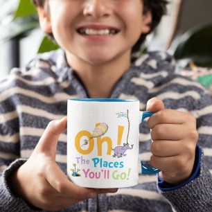 Dr. Seuss   Oh, die Orte, an denen du sein wirst! Tasse