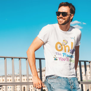 Dr. Seuss Oh, die Orte, an denen du sein wirst! Tri-Blend Shirt