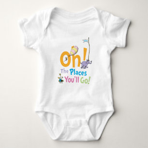 Dr. Seuss   Oh, die Orte, an die du gehen wirst! Baby Strampler