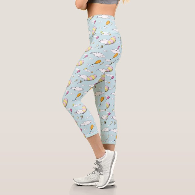 Dr. Seuss | Oh, die Orte, an die du gehen wirst! Capri Leggings (Links)
