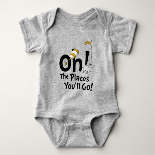 Dr. Seuss   Oh, die Orte, an die du gehen wirst! R Baby Strampler