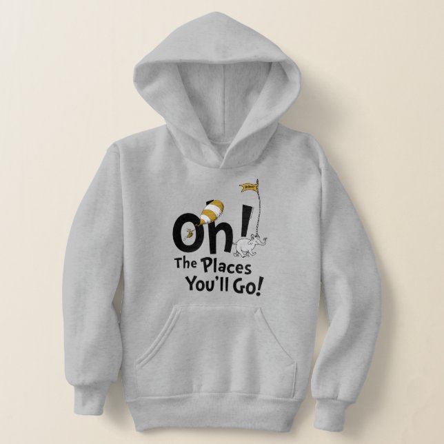 Dr. Seuss | Oh, die Orte, an die du gehen wirst! R Hoodie (Ablage )