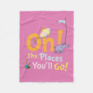 Dr. Seuss Oh! Die Paraden-Parade Fleecedecke
