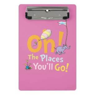 Dr. Seuss   Oh! Die Plätze-Parade Mini Klemmbrett