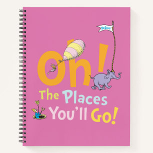 Dr. Seuss   Oh! Die Plätze-Parade Notizbuch