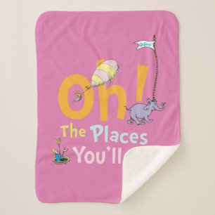 Dr. Seuss Oh! Die Plätze-Parade Sherpadecke