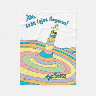 Dr. Seuss Oh, wie weit du kommst! Fleecedecke