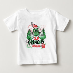 Dr. Seuss   Old Grinch Claus Baby T-shirt