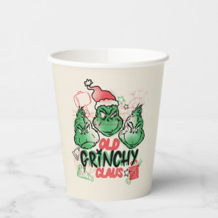 Dr. Seuss   Old Grinch Claus Pappbecher
