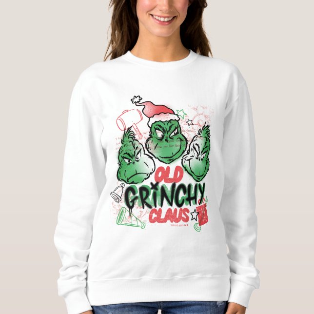 Dr. Seuss | Old Grinch Claus Sweatshirt (Vorderseite)