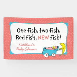 Dr. Seuss | One Fish - Girl Baby Shooter Banner