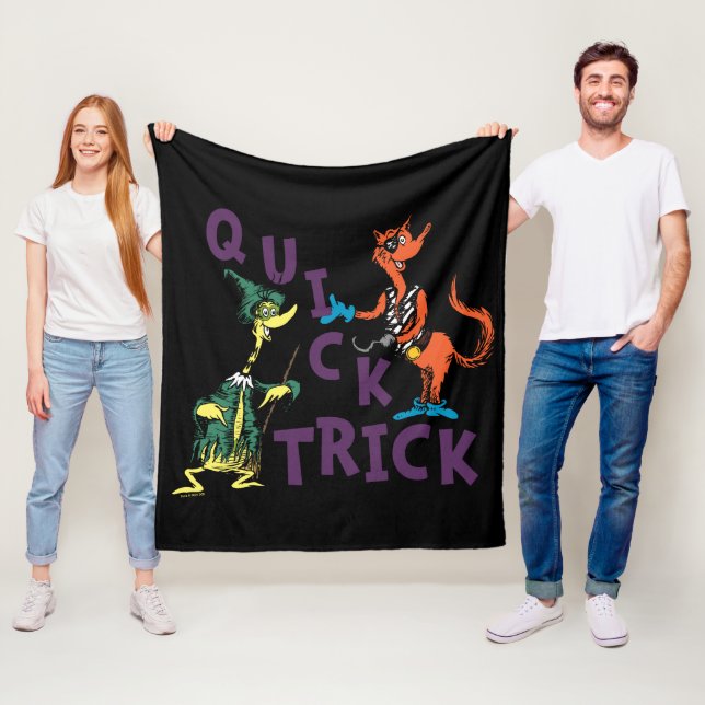 Dr. Seuss | Quick Trick Halloween Graphic Fleecedecke (Beispiel)