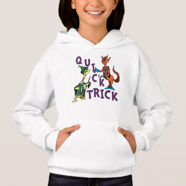 Dr. Seuss | Quick Trick Halloween Graphic Hoodie (Vorderseite)