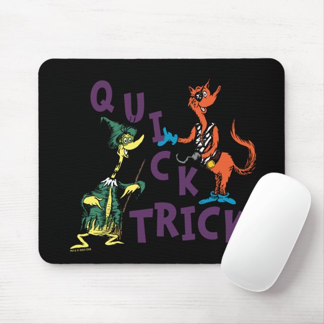 Dr. Seuss | Quick Trick Halloween Graphic Mousepad (Mit Mouse)
