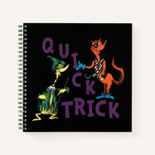 Dr. Seuss   Quick Trick Halloween Graphic Notizbuch