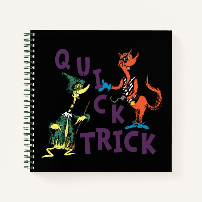 Dr. Seuss | Quick Trick Halloween Graphic Notizbuch (Vorderseite)