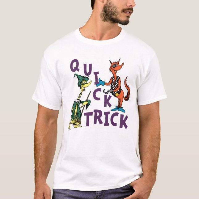 Dr. Seuss | Quick Trick Halloween Graphic T-Shirt (Vorderseite)