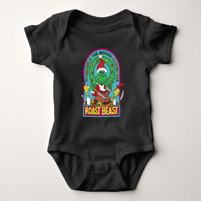 Dr. Seuss | Roast Beast Graphic Baby Strampler (Vorderseite)
