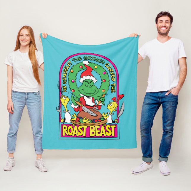 Dr. Seuss | Roast Beast Graphic Fleecedecke (Beispiel)