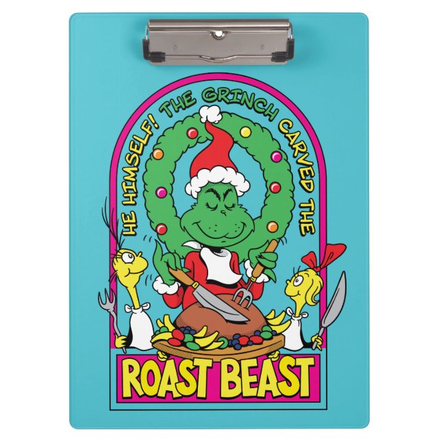Dr. Seuss | Roast Beast Graphic Klemmbrett (Vorderseite)
