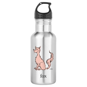 Dr. Seuss Rosa Fuchs Edelstahlflasche