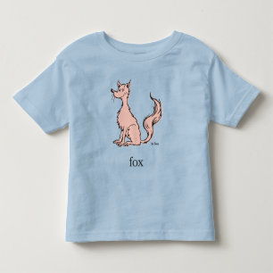 Dr. Seuss   Rosa Fuchs Kleinkind T-shirt