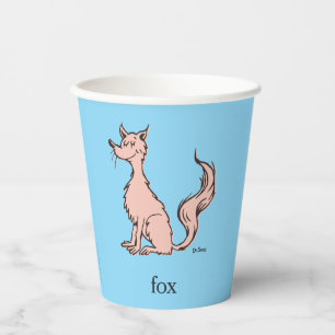 Dr. Seuss Rosa Fuchs Pappbecher